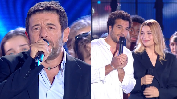 Patrick Bruel et Amir chantent "Imagine"