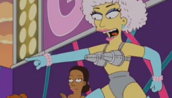 Lady GaGa dans les Simpsons : les 1ères images