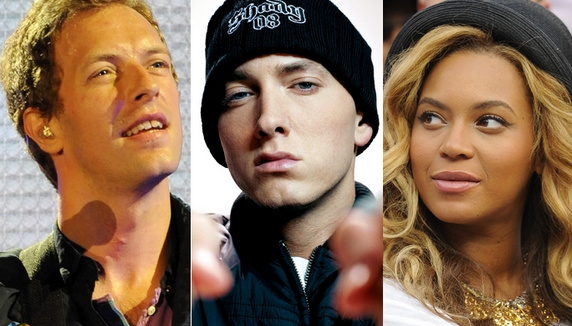 Beyoncé, Coldplay & Eminem pour la bonne cause