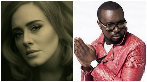 Top Titres : Adele et Maître Gims résistent
