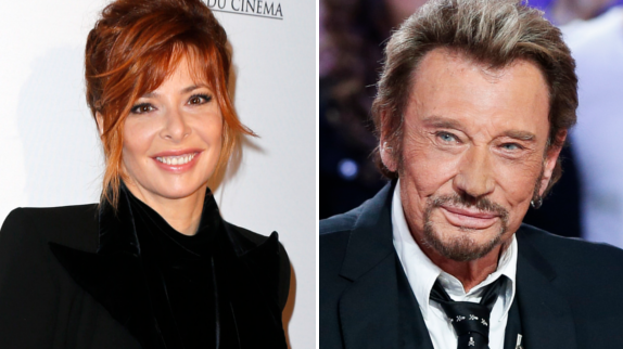 Mylène Farmer célèbre Johnny Hallyday
