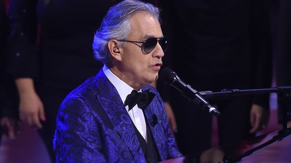 Andrea Bocelli en live depuis Milan dimanche