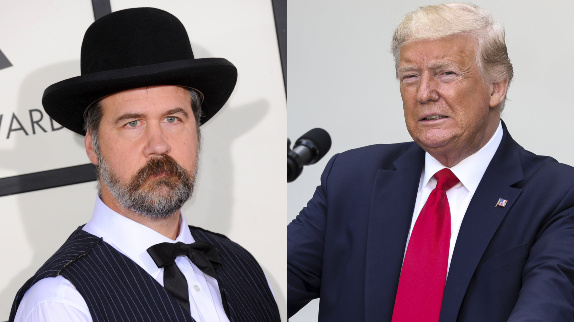 Nirvana : un membre soutient Donald Trump