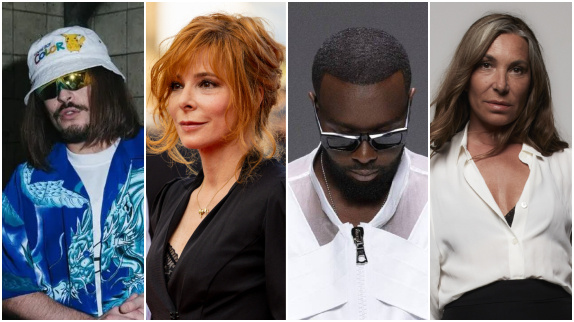 Top Albums : Lorenzo devant Mylène Farmer