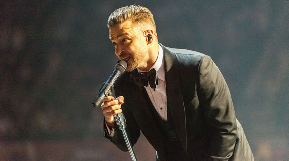 Justin Timberlake à l'Olympia le 21 août 2014