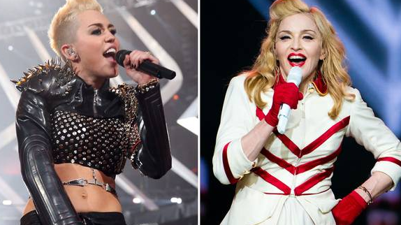 Madonna vs Miley Cyrus : le match live !