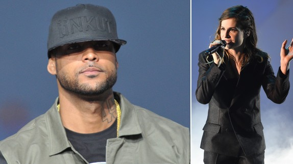 Booba et Christine tournent leur clip (photos)