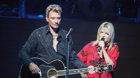 France Gall en duo avec Johnny Hallyday