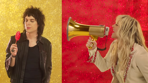 Kesha part en live avec The Struts