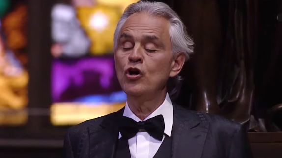 Andrea Bocelli : son incroyable live à Milan