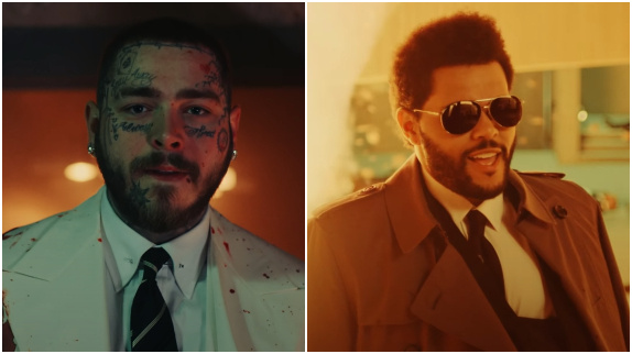 Post Malone et The Weeknd : le duo sanglant !