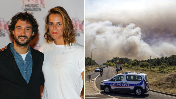 Jérémy Frerot touché par les incendies