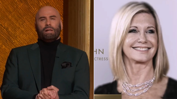 Oscars : John Travolta fond en larmes