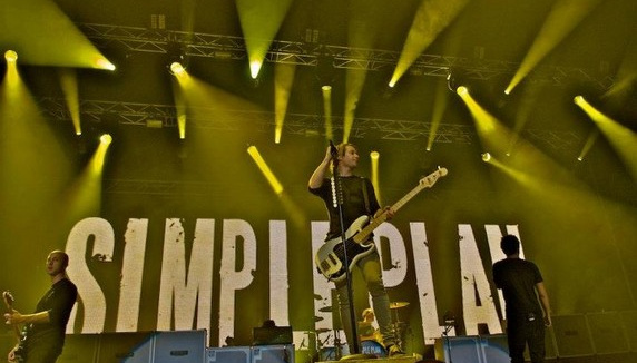 Simple Plan au Zénith de Paris le 16 mars 2012