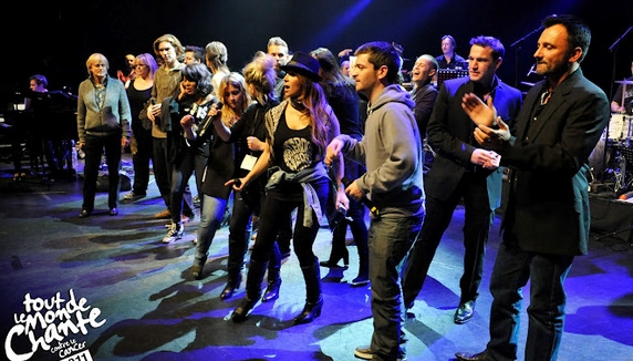 France 2 : les artistes chantent contre le cancer