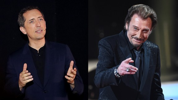Johnny Hallyday et Gad Elmaleh en duo : écoutez