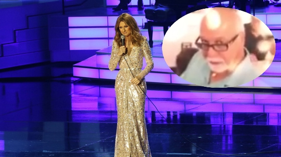 Céline Dion, émue, rend hommage à René (vidéo)
