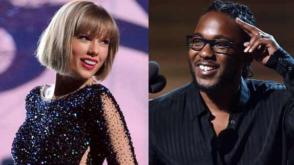 Kendrick Lamar et T. Swift dominent les Grammy