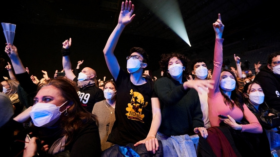 "Aucun signe de contagion" après le concert-test