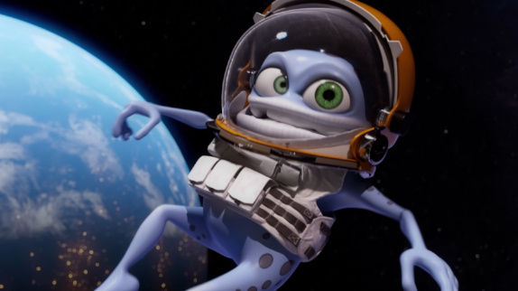 Crazy Frog : un nouveau clip spatial !