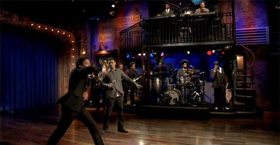 Justin Timberlake dans un medley de hits rap