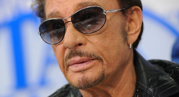 Johnny Hallyday s'est fait voler sa guitare