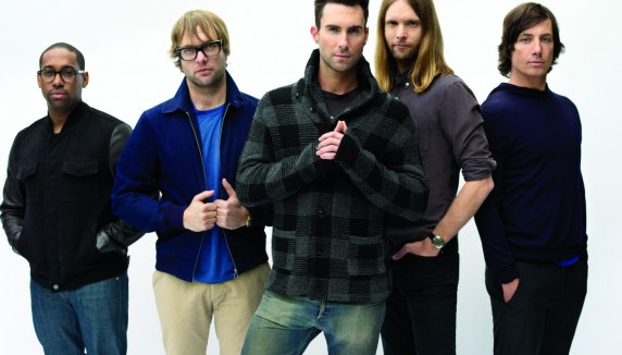 Maroon 5 certifié disque de platine en France !