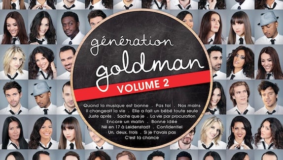 "Génération Goldman 2" numéro 1 des ventes