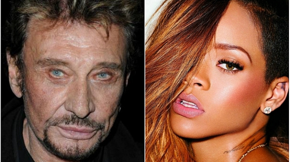 Johnny Hallyday : "Je suis fan de Rihanna"