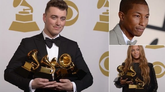 Grammy : Sam Smith et Beyoncé triomphent