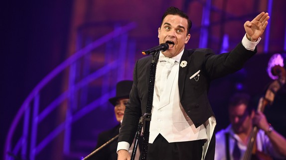 Robbie Williams chante pour le Prince Albert II