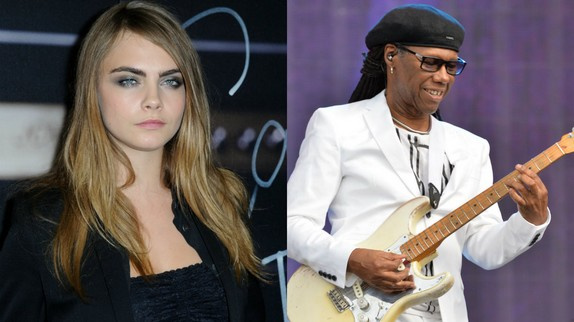 Nile Rodgers collabore avec Cara Delevingne