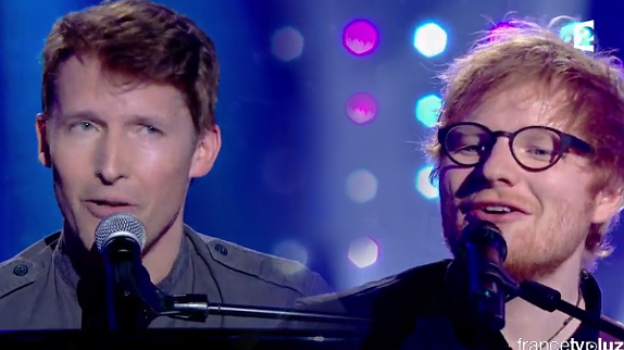 "Taratata" : Ed Sheeran et James Blunt en duo !