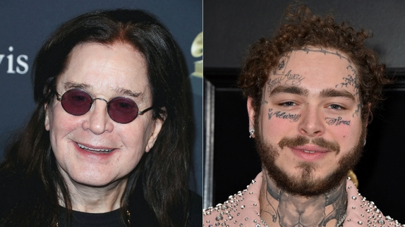 Ozzy Osbourne et Post Malone, deuxième !