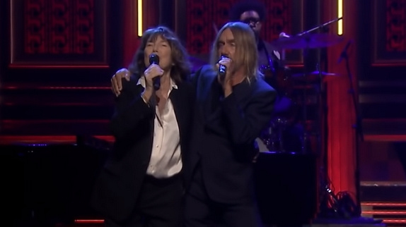 Iggy Pop et Jane Birkin chantent Gainsbourg