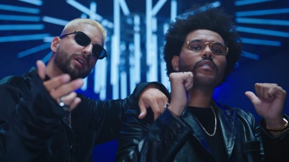 Maluma et The Weeknd sur un remix de "Hawai"