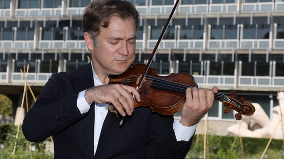 Renaud Capuçon se produit... dans un Carrefour