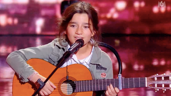 Incroyable Talent : Axelle, 11 ans, reprend Johnny