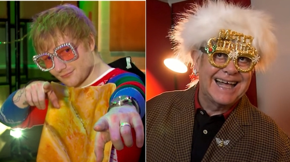 Ed Sheeran et Elton John : nouveau clip de Noël !