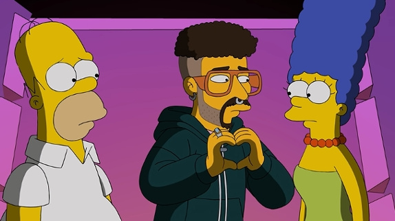 Bad Bunny invite les Simpsons dans "Te Deseo"