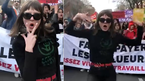 "Pas de retraités sur une planète brûlée" en single