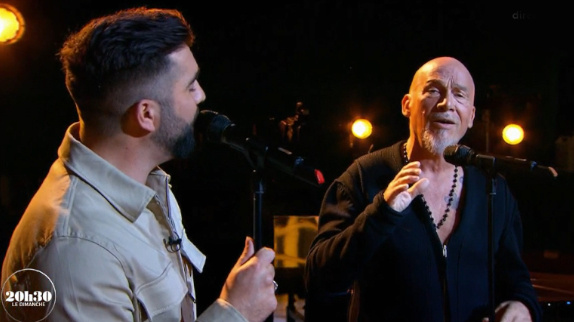Florent Pagny et Kendji Girac chantent en duo