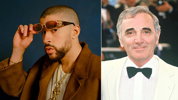 "Monaco" : Bad Bunny sample Charles Aznavour