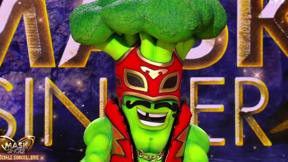Mask Singer : le Brocoli éliminé, qui était dans le costume ?