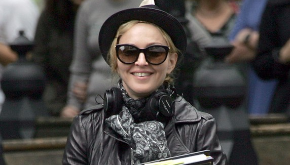 Madonna en studio avec Martin Solveig