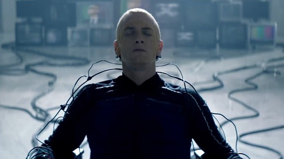 Eminem : le clip du titre polémique "Rap God"