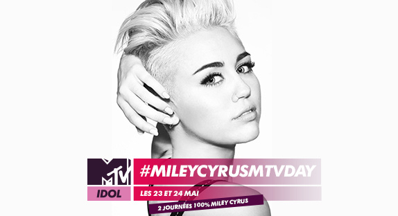 Miley Cyrus : 2 jours 100% Miley sur MTV IDOL