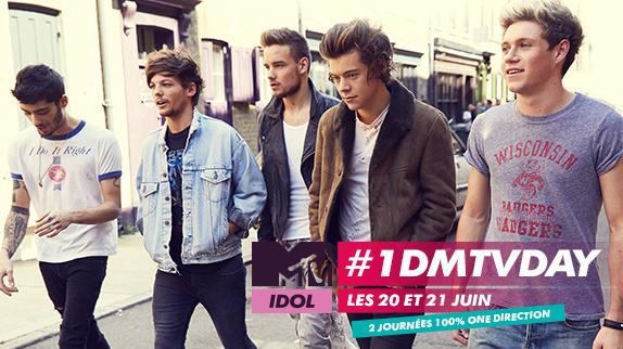 2 jours 100% One Direction sur MTV IDOL