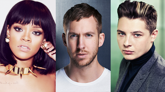 Rihanna travaille avec C. Harris et J. Newman