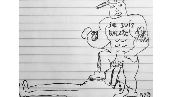 Booba répond à Luz avec... un dessin